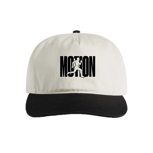 Motion White Two-Tone Hat