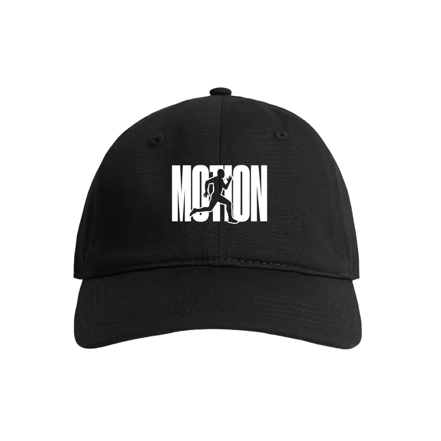 Motion Black Dad Hat