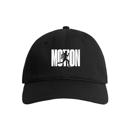 Motion Black Dad Hat